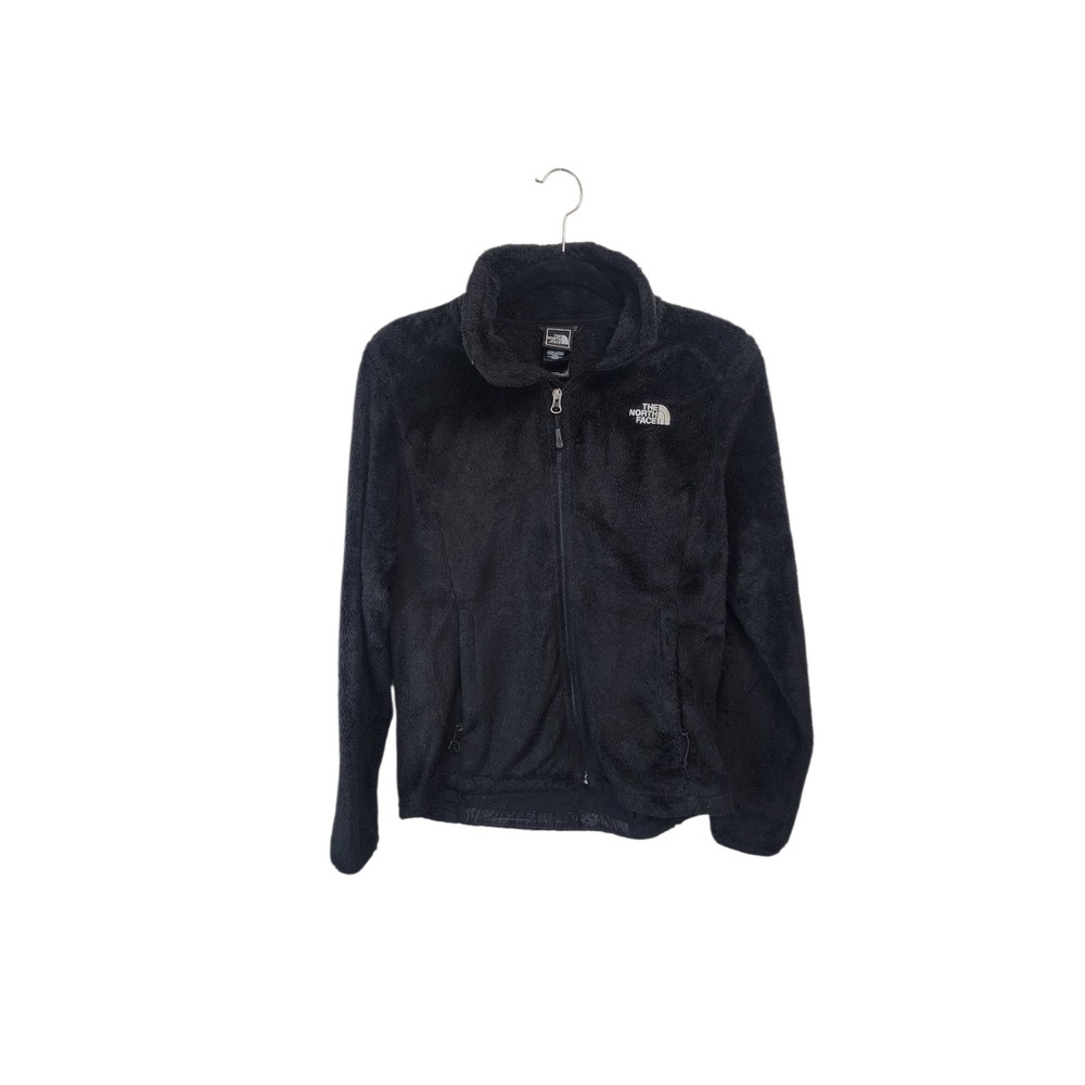 The North Face Womens Fleece Jacket Full Zip Black Small‎ S